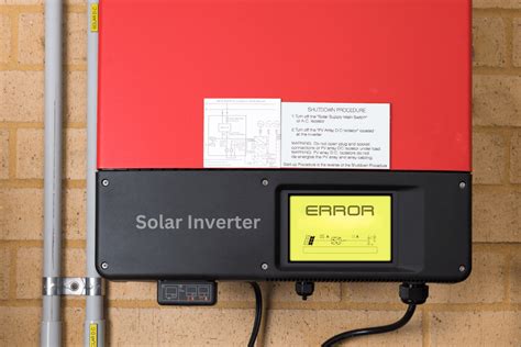 Problems with inverter .